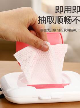 外出旅游便携式湿纸巾盒婴儿用品湿巾分装纸巾分装小包纸巾盒空盒