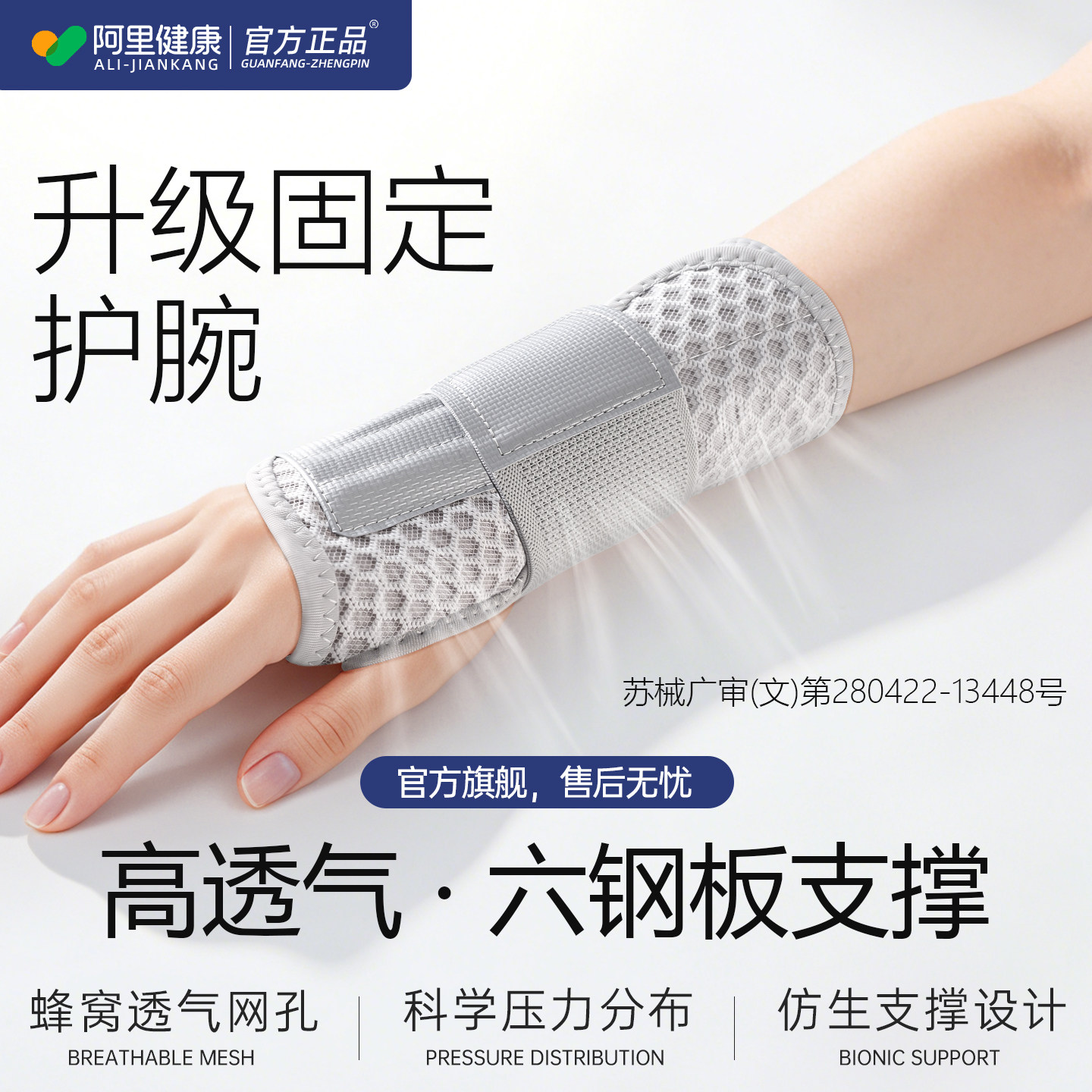 医用护手腕腱鞘炎护腕tfcc损伤手腕关节专用支撑护具固定器支具男