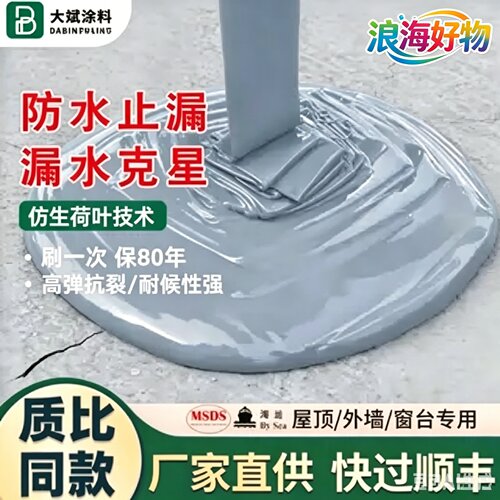 【下单立减50】屋顶防水补漏专用材料房顶楼顶裂缝渗水平房防水HQ