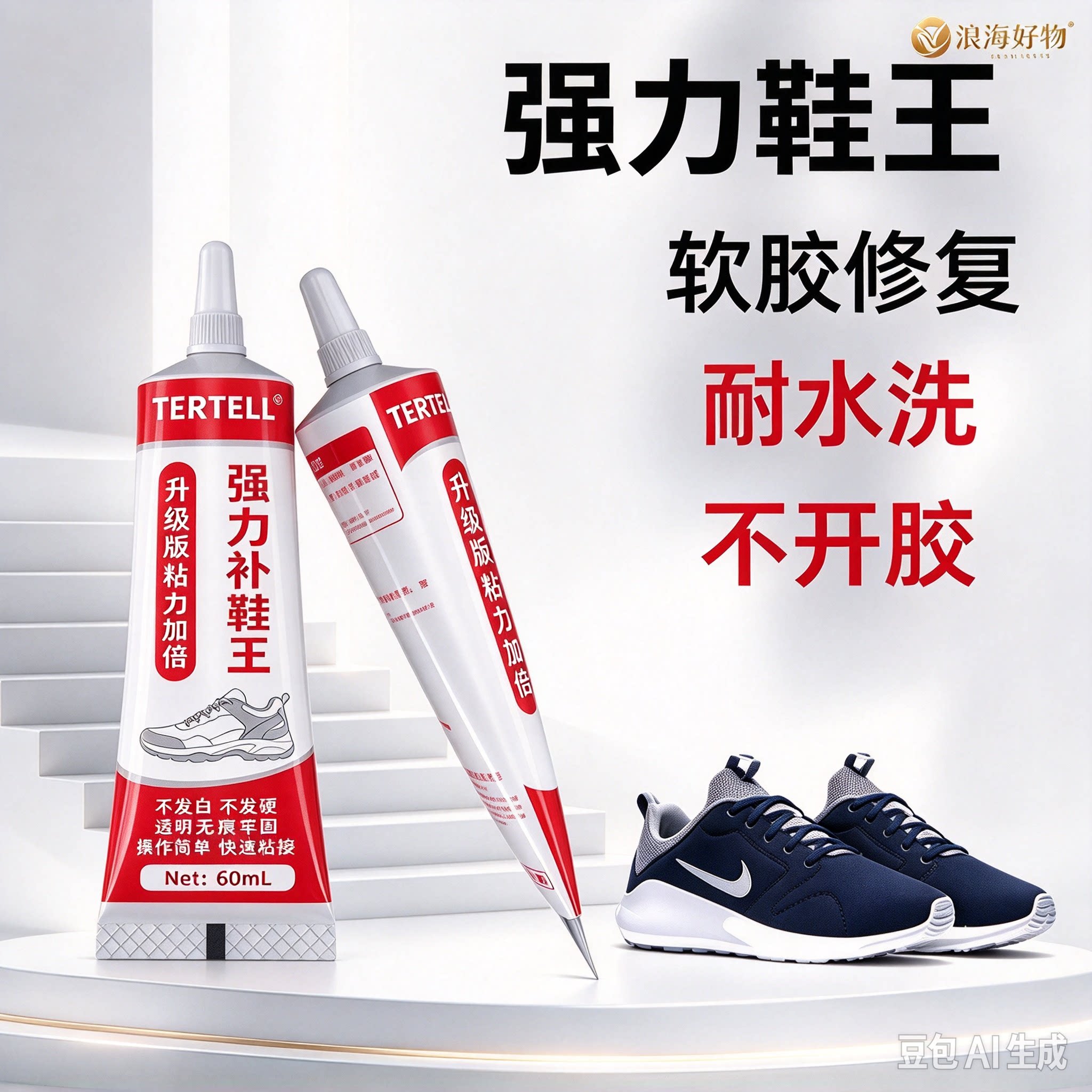 【拍一发三】运动鞋强力修复粘接开胶脱胶PVC补鞋胶强力胶水HQ2