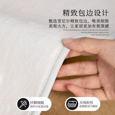 现货速发圣诞小狗梳妆台垫冬季毛绒桌垫防滑仿兔绒化妆台垫美甲保