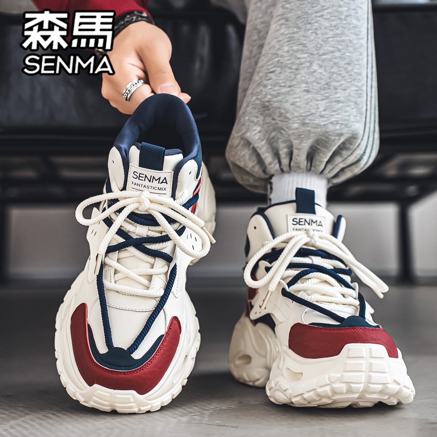 森马官方旗舰店男鞋运动休闲鞋子