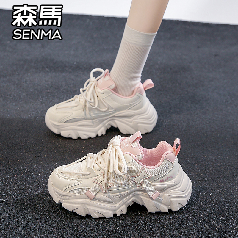 森马官方旗舰店女鞋休闲老爹鞋