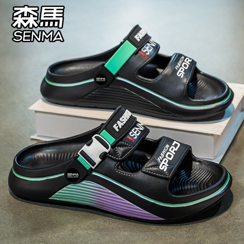 森马拖鞋男夏季外穿防滑耐磨防臭男士居家室内踩屎感户外沙滩凉鞋