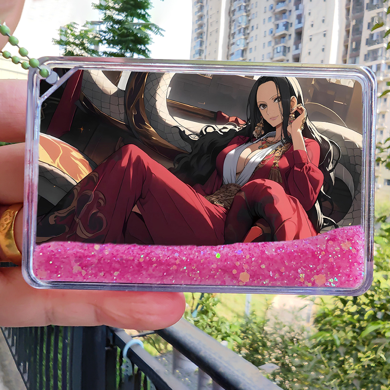 女帝汉库克流沙麻将流麻挂件diy海贼王航海王周边透明亚克力摆件