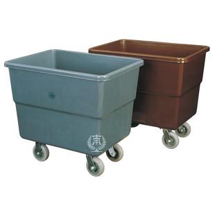 大小号酒店多功能房口车 南方玻璃钢布草车 洗衣房布草手推车