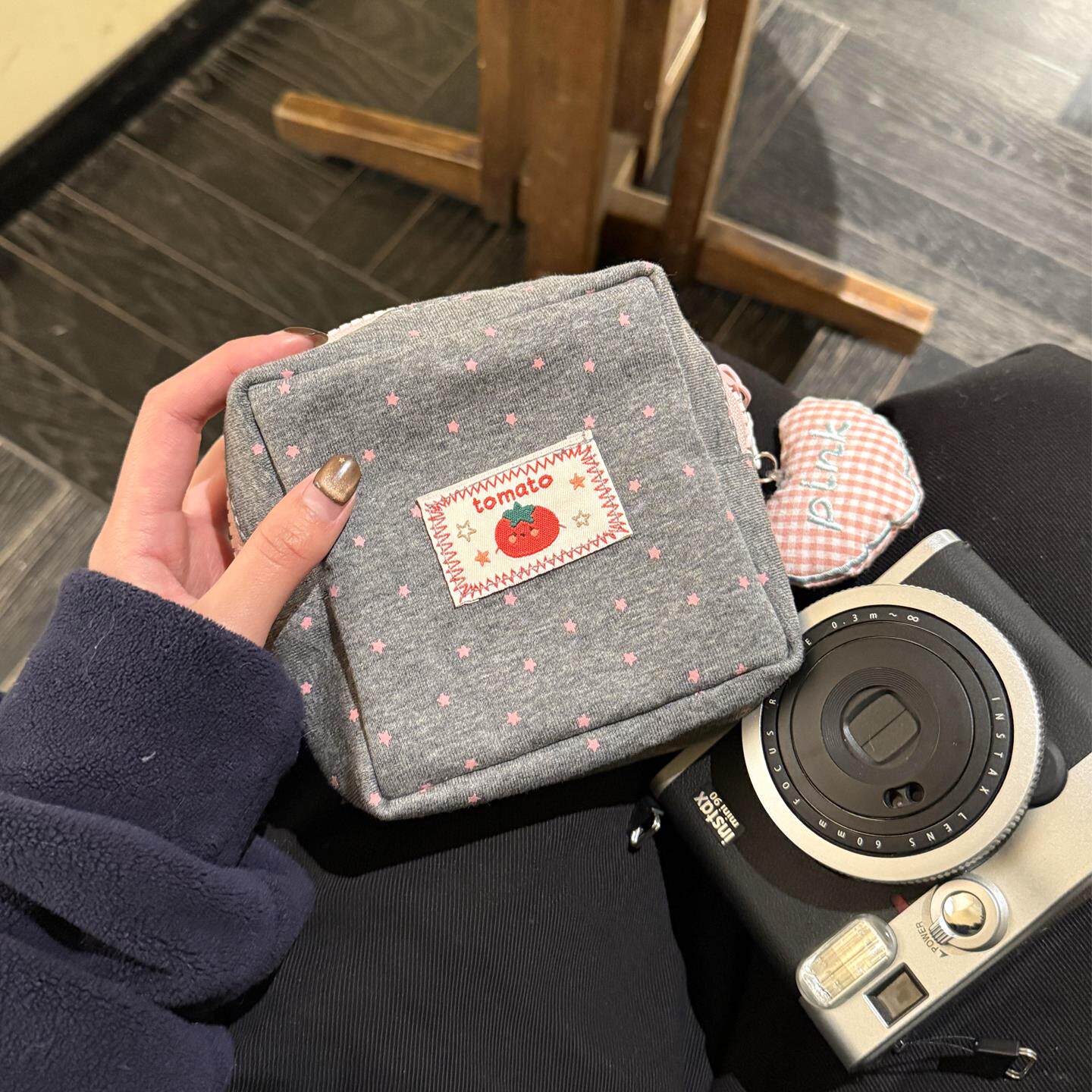 星星拍立得收纳包女生高颜值适用富士mini12相机包外出便携保护套