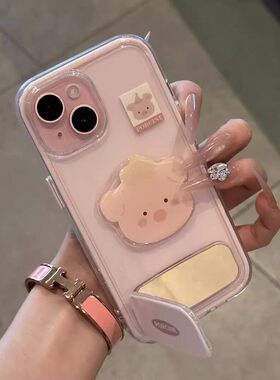 西高地狗适用iphone17promax手机保护壳苹果16华为mate60小米15pro情侣Pura70支架nova12红米K80荣耀200/14/1