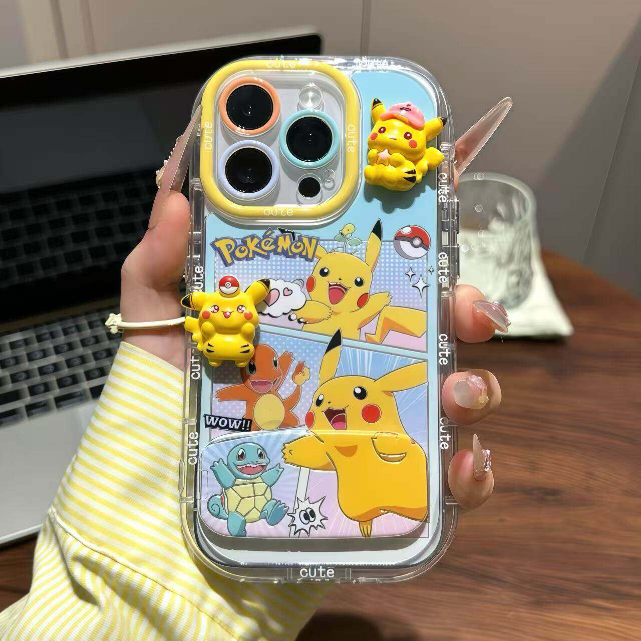 拼图皮卡丘适用iphone16p