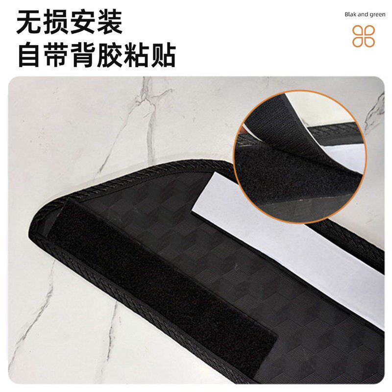 速发适用于22-26款腾势D专用门槛条地毯迎宾踏板垫子门边毯星空脚