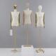 速发服装 店模特架子窗橱平肩电镀头身特道具展示架全模半身小胸模