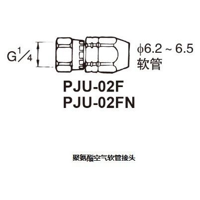 日本岩田I空气管快速接头 聚氨酯软管接头 TJ-2 涂料管接头UJ-3B