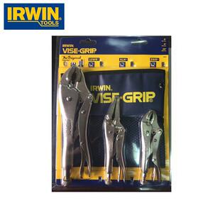 美国IRWIN欧文曲口大力钳 3件套装大力钳 TVG73