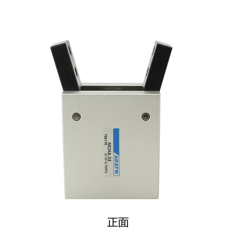 气动手指气缸MCHA HDS-16/20/25/32双作用机械性夹爪MHC2气缸