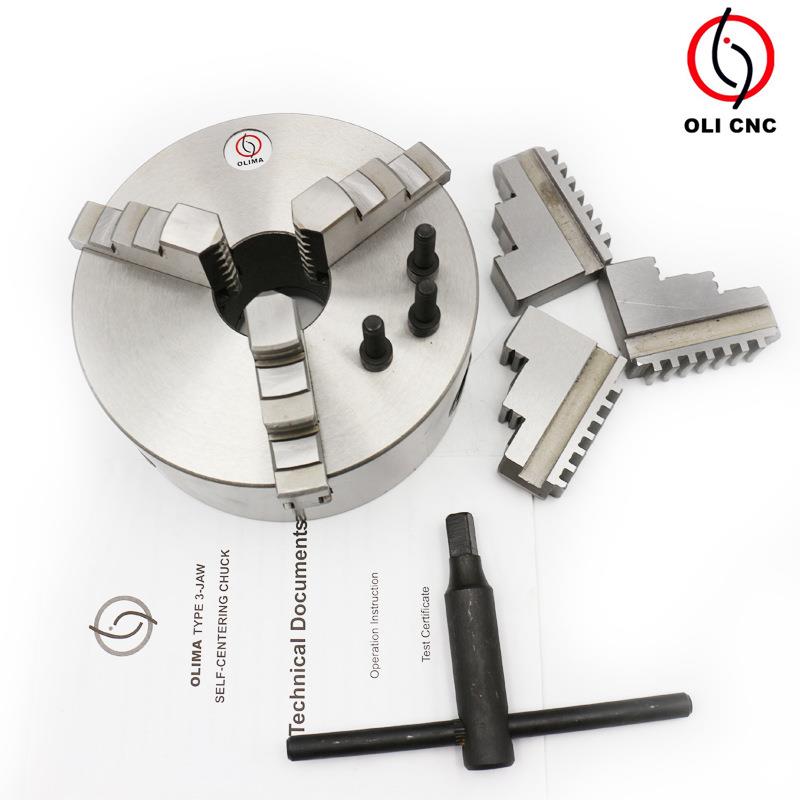 三爪自定心卡盘K1180/100/125/160/200/250卡盘生产 出口品质