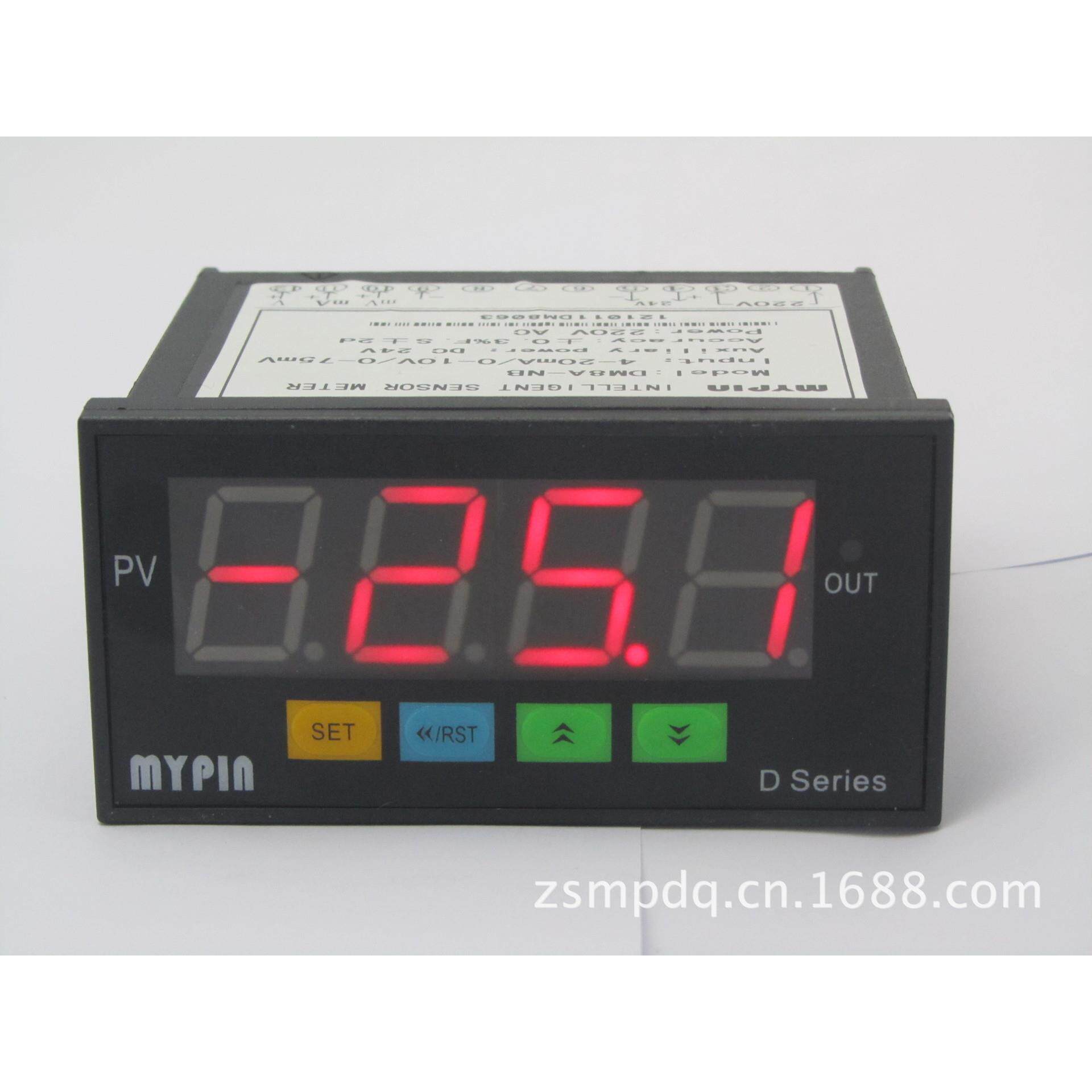 DM8A-NB通用传感器4-20mA/0-75mv/0-10v或TC/Pt100温度数显控制表