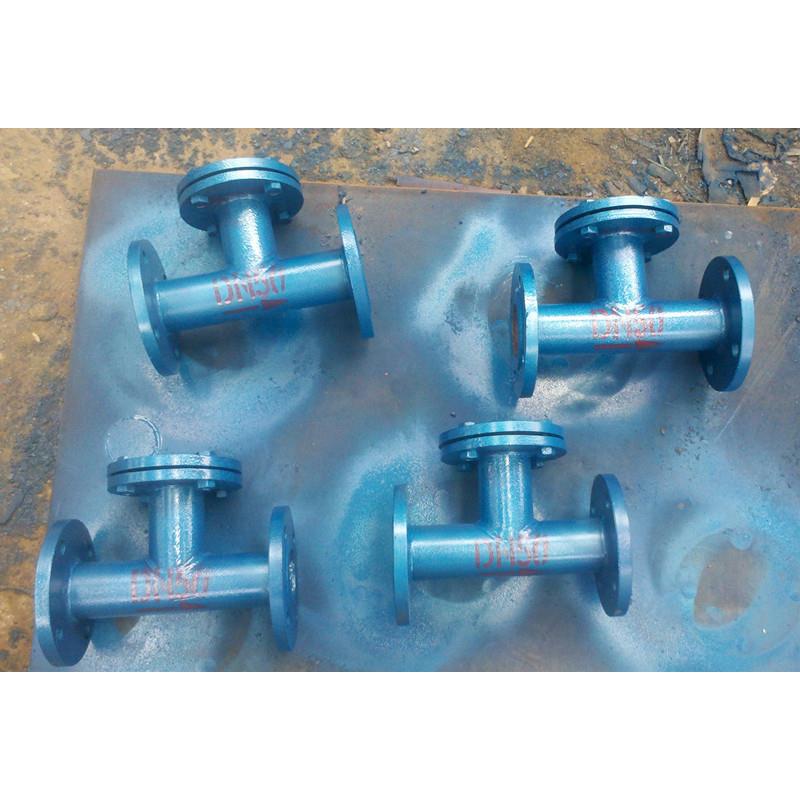 管道过滤 T型过滤器 T型直通铸铁过滤器不锈钢过滤网滤芯DN50-200