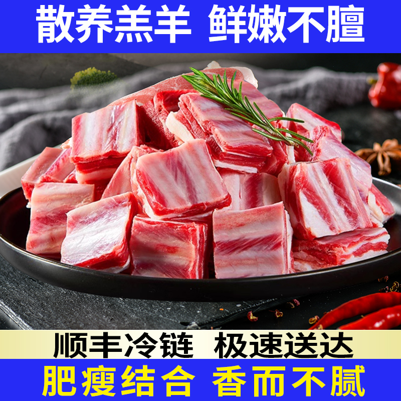 内蒙古锡林郭勒草原散养羔羊排