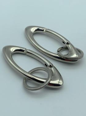 锌合金钥匙扣椭圆多功能登山钥匙扣配件