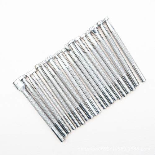 手工DIY皮革工具皮雕印花皮艺20只印花冲皮具皮包雕刻敲花专用