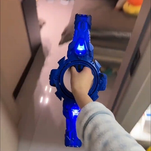 火旋剑双刃火花光剑激光伸缩轴承儿童发光炫酷音效玩具男孩礼物