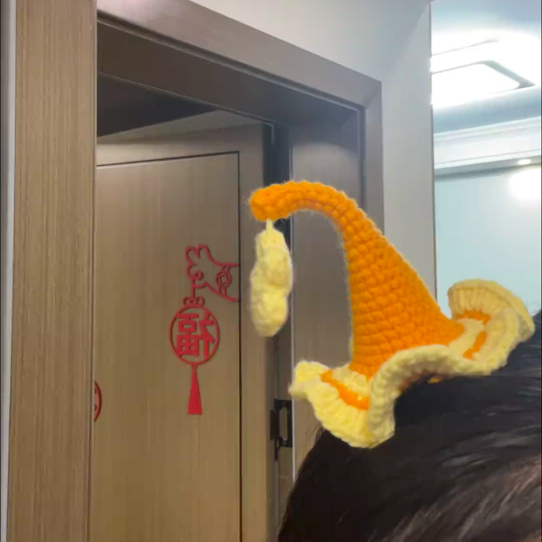 小精灵帽子发夹diy材料包