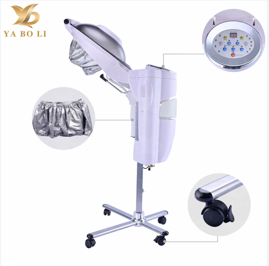 YBL-1203三色灯焗油机美发护发营养家用发廊加热帽蒸汽加湿器