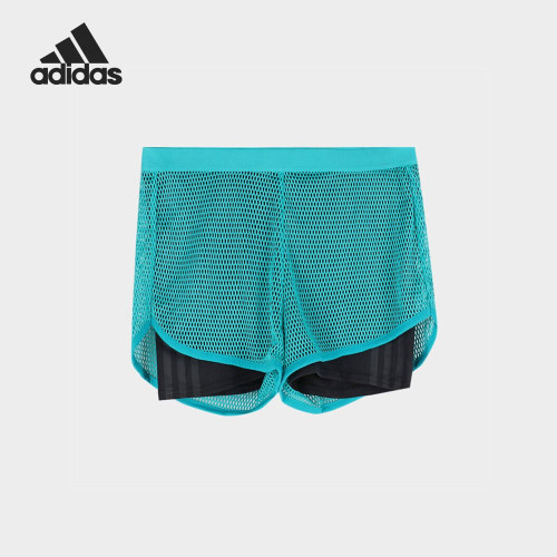 Adidas/阿迪达斯正品夏季女士跑步运动网眼透气短裤DW7730