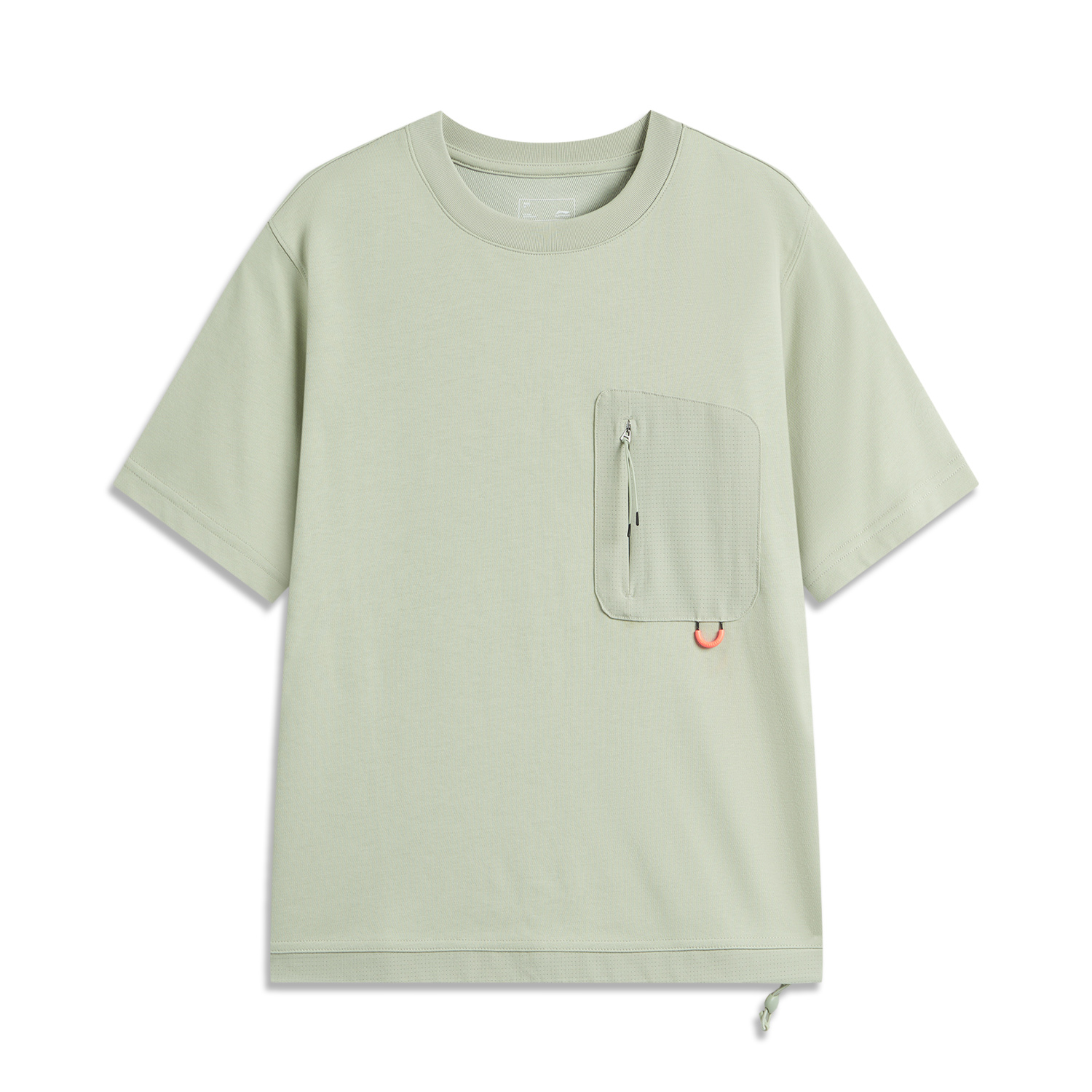 李宁正品女子简约圆领运动短袖