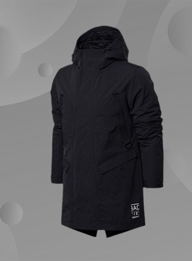 2018春款李宁正品风衣男士篮球系列长袖防风服连帽运动服AFDN095