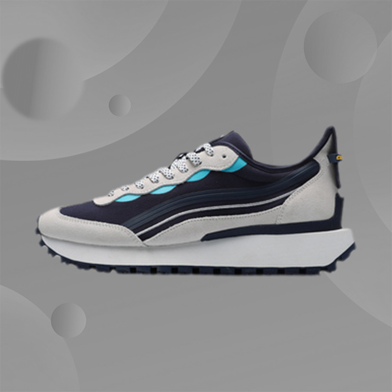 李宁休闲鞋老爹鞋男鞋春季新品CF旋鼓男子经典时尚运动鞋AGCR277