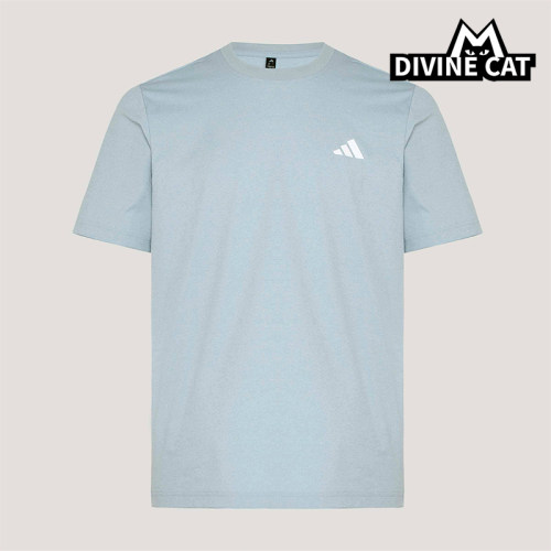 Adidas/阿迪达斯正品S SMALL LOGO T男女经典透气通勤T恤KU6402