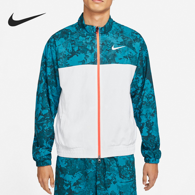 Nike/耐克正品运动男士时尚印花透气拉链夹克外套DA4063-301