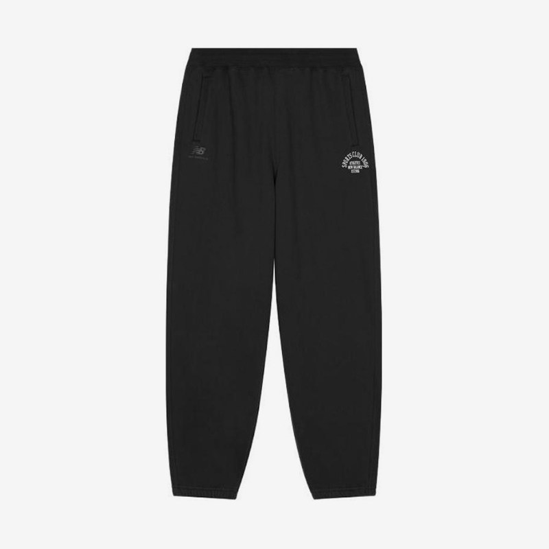 New Balance/NB正品运动女士字母印花时尚训练长裤6LD38602-BK