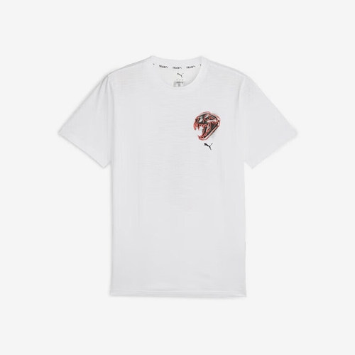 Puma/彪马正品DRYCELL男士恐龙化石印花简约短袖525099-02