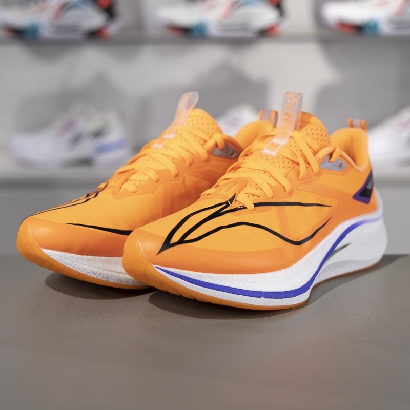 李宁正品赤兔7 PRO男子缓震低帮轻质止滑竞速训练跑鞋ARPU007-12