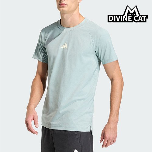 Adidas/阿迪达斯正品TRAINING T-SHIRT男士运动健身短袖T恤HZ9649