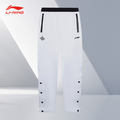 专业篮球系列男子直筒休闲保暖运动长裤 Lining 李宁正品 AKLT097