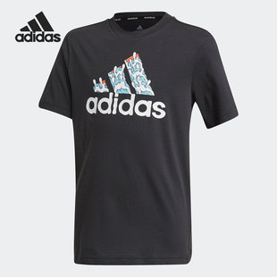大童亚伦·凯联名运动短袖 Adidas 新款 当季 T恤GQ1140 阿迪达斯正品