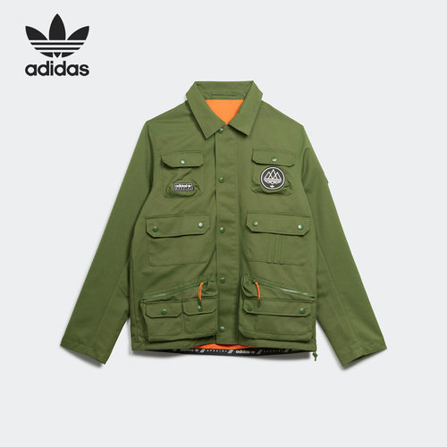 Adidas/阿迪达斯正品三叶草新款男子运动休闲夹克外套HS4162