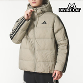 Adidas J男士 ESS 连帽保暖羽绒服KH3989 阿迪达斯正品