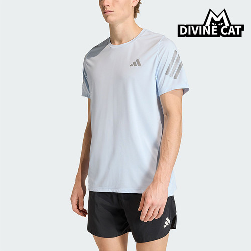 Adidas/阿迪达斯正品ADI365 T-SHIRT男士经典透气跑步短袖JZ7699