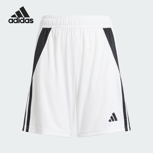 Adidas/阿迪达斯正品TIRO24 SHO Y 大童足球透气短裤IR9370
