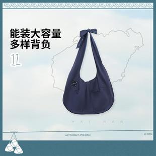 李宁正品INSULAiRE联名系列男女款大容量时尚休闲单肩背包ABDV351