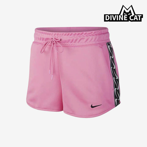 Nike/耐克正品刺绣抽绳系带运动直筒休闲舒适短裤CJ6318-610