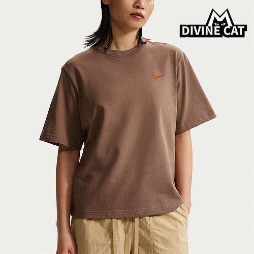 Nike/耐克正品Sportswear女士宽松时尚透气经典短袖T恤IR7589-214