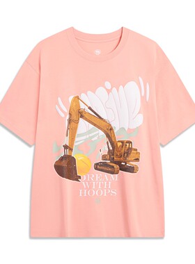 Lining/李宁正品夏季男女同款时尚宽松舒适透气短袖T恤AHST909