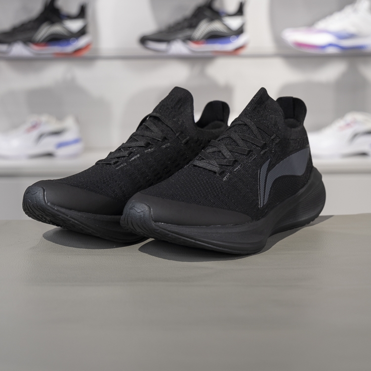 李宁正品男子缓震回弹运动跑步鞋