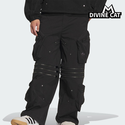 Adidas/阿迪达斯正品三叶草男女潮流宽松经典梭织休闲长裤KS8241