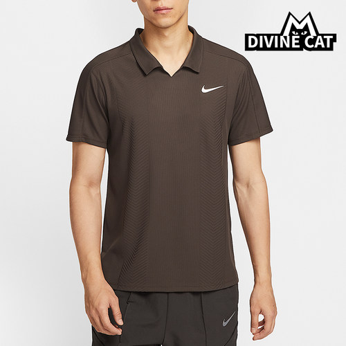 Nike/耐克正品CourtSlamDri-FIT休闲网球经典Polo衫HM6753-237